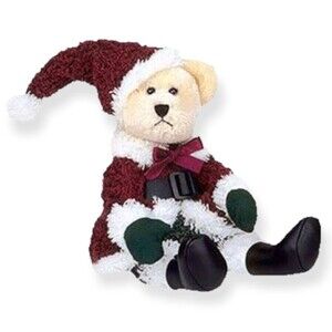 TY Attic Treasures Collection Santa Bear Retired Beanie Baby